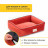 Pet Comfort Golf Vita 02 лежанка для кошек и собак миниатюрных пород, размер XS (45х55 см), красный