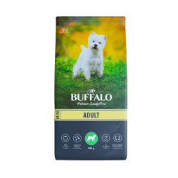 Mr.Buffalo Adult Mini полнорационный сухой корм для взрослых собак миниатюрных пород с ягненком - 800 г