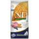Farmina N&D Ancestral Grain Dog Lamb Blueberry Puppy Medium & Maxi сухой низкозерновой корм для щенков средних и крупных пород, беременных и кормящих собак с ягненком и черникой - 12 кг