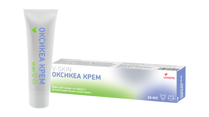 V-Skin Оксикеа ранозаживляющий регенерирующий крем - 30 г
