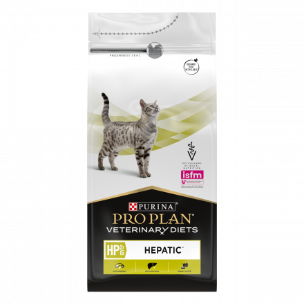 Purina Pro Plan Veterinary diets HP St/Ox Hepatic сухой корм для взрослых кошек при хронической печеночной недостаточности - 1,5 кг