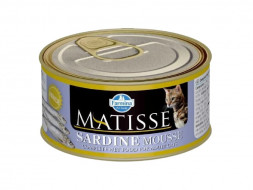 Farmina Matisse Sardine Mousse влажный корм для взрослых кошек мусс с сардиной - 85 г (12 шт в уп)