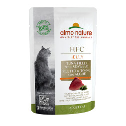 Almo Nature Classic Adult Cat Cuisine Tuna Fillet &amp; Seaweed паучи холистик для взрослых кошек с тунцом и и морскими водорослями - 55 г х 24 шт