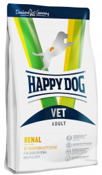 Happy Dog Vet Diet Renal сухой корм для взрослых собак при заболеваниях почек - 12 кг