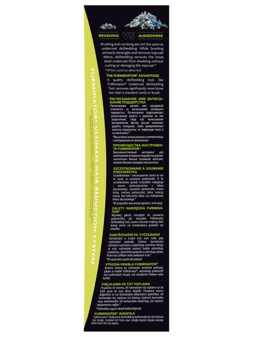 FURminator XS фурминатор для миниатюрных собак с короткой шерстью
