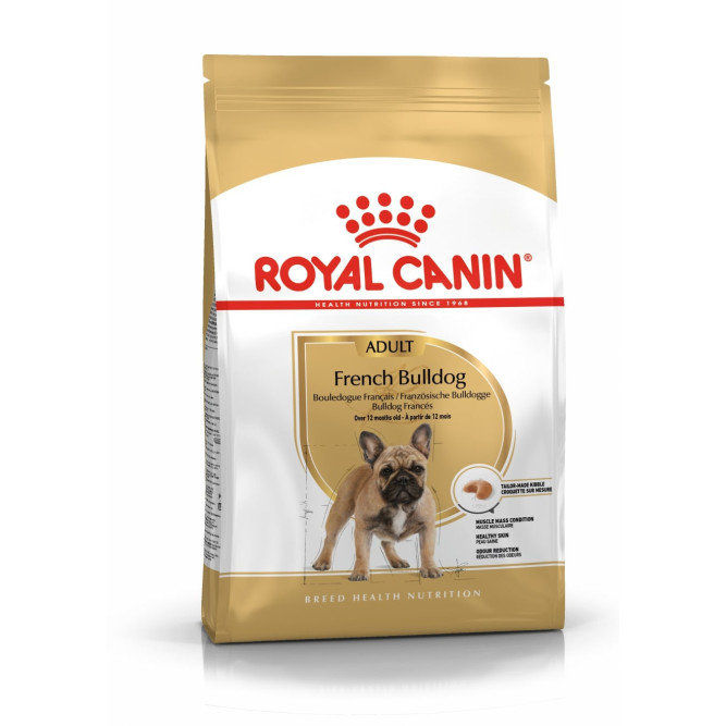 Royal Canin French Bulldog Adult корм для собак породы французский бульдог в возрасте от 12 месяцев - 3 кг