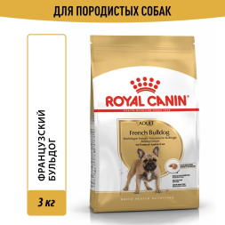 Royal Canin French Bulldog Adult корм для собак породы французский бульдог в возрасте от 12 месяцев - 3 кг