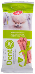 TiTBiT лакомство для собак мелких пород жевательный снек Dent со вкусом утки - 20 г