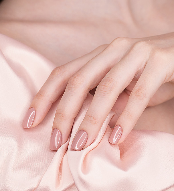 LUXVISAGE лак для ногтей GEL Finish, тон 32 Бежево-розовый