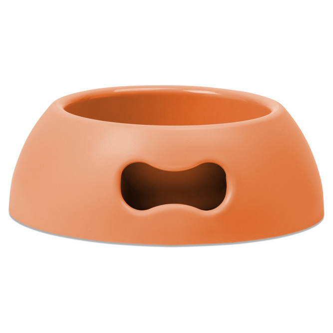 United Pets Pappy-medium миска для собак, 1,1 л, оранжевый