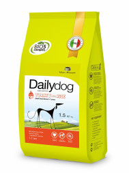 Сухой корм Dailydog для собак мелких пород с индейкой и рисом - 1,5 кг