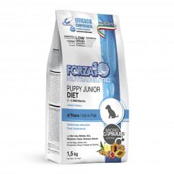 Forza10 Puppy Junior Diet сухой корм для щенков и собак в период беременности и лактации при аллергии из рыбы - 1,5 кг
