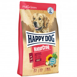 Happy Dog NaturCroq Active сухой корм для взрослых собак с высоким уровнем активности - 15 кг