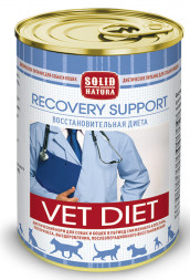 Solid Natura VET Recovery Support диета для кошек и собак влажный 0,34 кг (12 шт в уп)