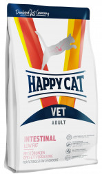 Happy Cat Vet Diet Intestinal сухой корм для взрослых кошек с чувствительным пищеварением - 1 кг
