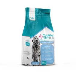 CARNI Vet Diet Dog Allergy Defense диетический сухой корм для собак при аллергии, здоровая кожа и шерсть, с лососем - 2,5 кг