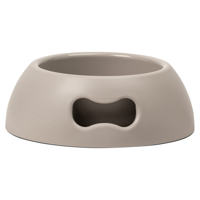 United Pets Pappy-medium миска для собак, 1,1 л, серая