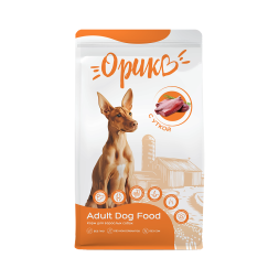 Орико сухой корм для взрослых собак всех пород с уткой - 2,5 кг