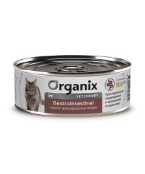 Organix Veterinary Gastrointestinal влажный диетический корм для взрослых кошек при расстройствах пищеварения, в консервах - 100 г х 12 шт