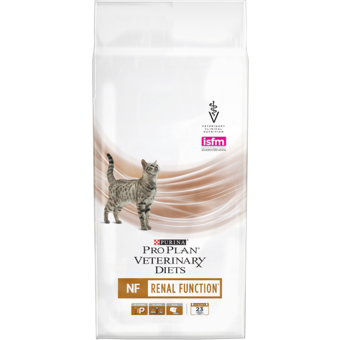 Purina Pro Plan Veterinary Diets NF Renal Function сухой корм для взрослых кошек при заболеваниях почек - 1,5 кг