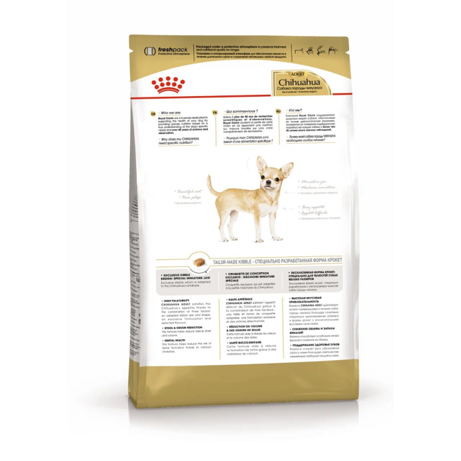 Royal Canin Chihuahua Adult сухой корм для взрослых собак породы чихуахуа - 3 кг