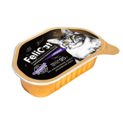 Felicat консервы для кошек с курицей в ламистере - 95 г х 12 шт