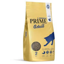 Prime Adult сухой корм для кошек с курицей - 2 кг