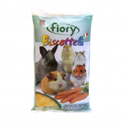 Fiory бисквиты для грызунов Biscottelli с морковью 30 г