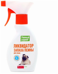 Apicenna Умный спрей "Ликвидатор запаха псины" для собак - 200 мл