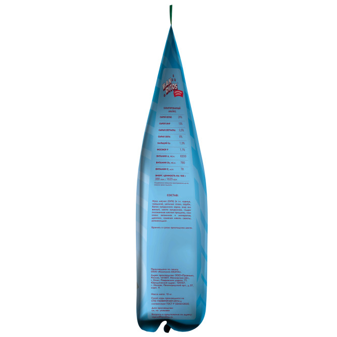 Banditos Аппетитное Ассорти сухой корм для щенков всех пород, с курицей и говядиной - 12 кг