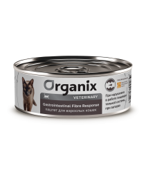 Organix Veterinary Gastrointestinal Fibre Response влажный диетический корм для взрослых кошек при запорах, в консервах - 100 г х 12 шт