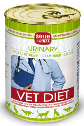 Solid Natura VET Urinary диета для кошек влажный 0,34 кг (12 шт в уп)