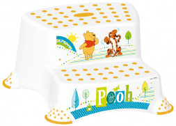 Keeeper детский стульчик-подставка двойной с антискользящей функцией igor &quot;winnie the pooh&quot; 40 37 21 см Белый