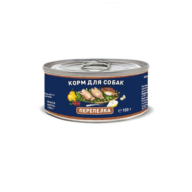 Solid Natura влажный корм для собак, с перепелкой, в консервах - 100 г х 6 шт