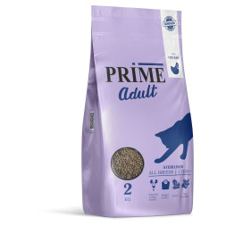 Prime Sterilized сухой корм для стерилизованных кошек с курицей - 2 кг