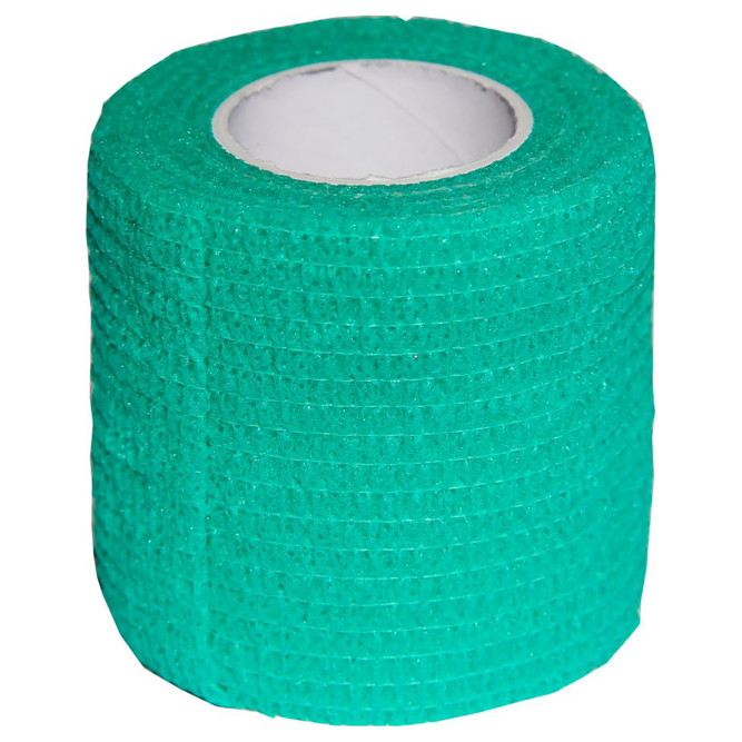 Valta Care Premium бинт самофиксирующийся c горьким вкусом, 5 см х 450 см, зеленый