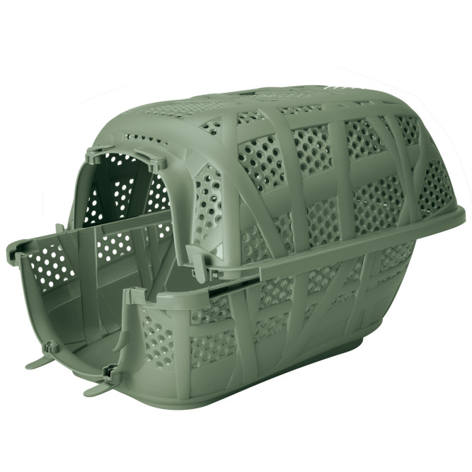 IMAC CARRY SPORT 2ND LIFE переноска для кошек и собак, 48,5х34х32 см, цвет оливковый