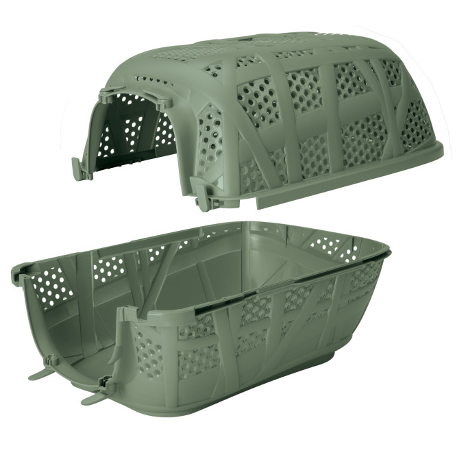 IMAC CARRY SPORT 2ND LIFE переноска для кошек и собак, 48,5х34х32 см, цвет оливковый