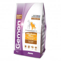 Gemon Dog Medium сухой корм для взрослых собак средних пород с курицей 3 кг