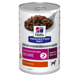 Hills Prescription Diet Gastrointestinal Biome диетический влажный корм для собак при заболеваниях ЖКТ, в консервах - 370  г х 12 шт