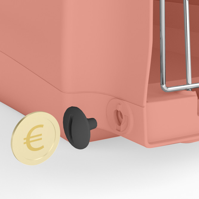 IMAC LINUS 2ND LIFE переноска для кошек и собак, 52,5х32х34,5 см, цвет кораловый