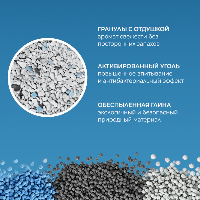 Fresh Comfort впитывающий наполнитель для кошачьего туалета с активированным углем - 12 кг