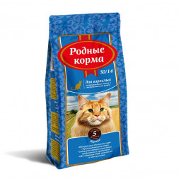 Родные корма сухой корм для взрослых стерилизованных кошек - 5 русских фунтов (2,045 кг)