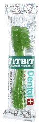 TiTBiT лакомство для собак мелких пород Дентал+ зубная щетка с мясом кролика - 13 г