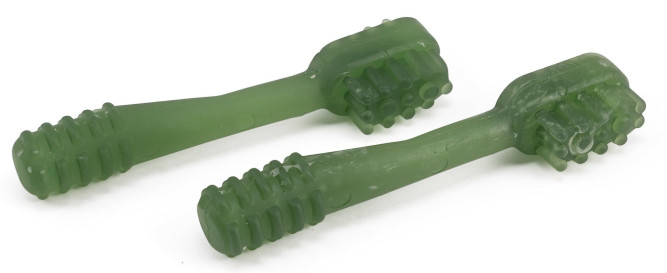 TiTBiT лакомство для собак мелких пород Дентал+ зубная щетка с мясом кролика - 13 г