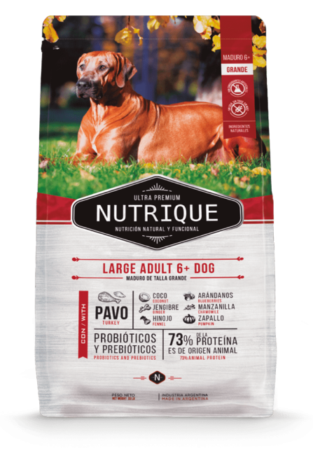 Vitalcan Nutrique Dog Large Adult 6+ сухой корм для пожилых собак крупных пород - 15 кг