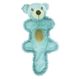 AROMADOG игрушка для собак Мишка с хвостом, 25 см, голубой