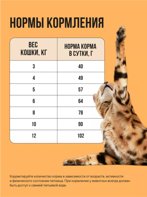 BOWL WOW сухой корм для взрослых кошек с чувствительным пищеварением с индейкой, курицей и тыквой - 400 г