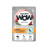 AlphaPet WOW Superpremium влажный корм для щенков, беременных и кормящих собак всех пород с индейкой и потрошками, нежные ломтики в соусе, в паучах - 85 г х 28 шт