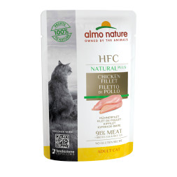 Almo Nature HFC Plus (Alternative) Adult Cat Chicken Fillet паучи для кошек с куриным филе - 55 г